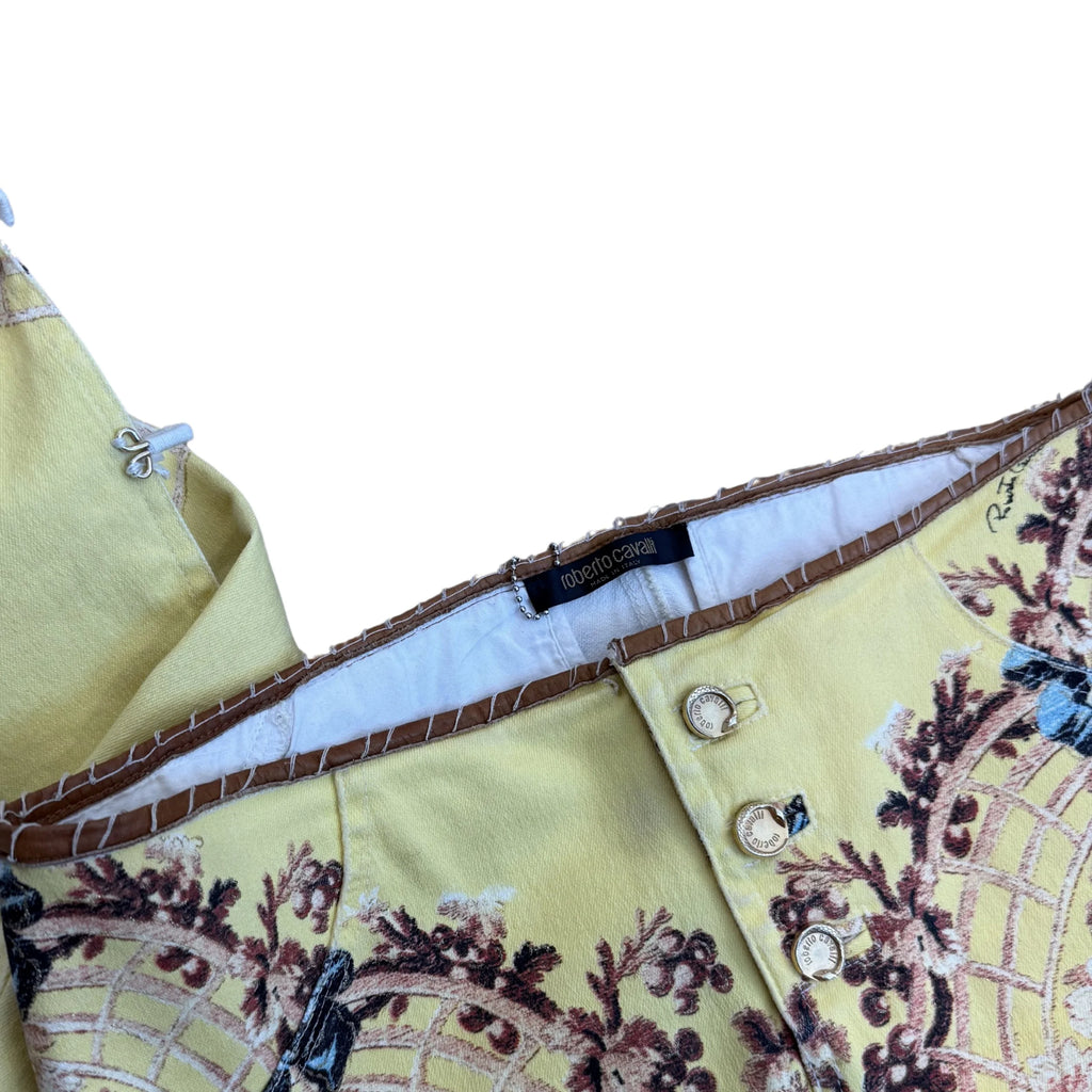Roberto Cavalli SS2003 Jacket Skirt Set