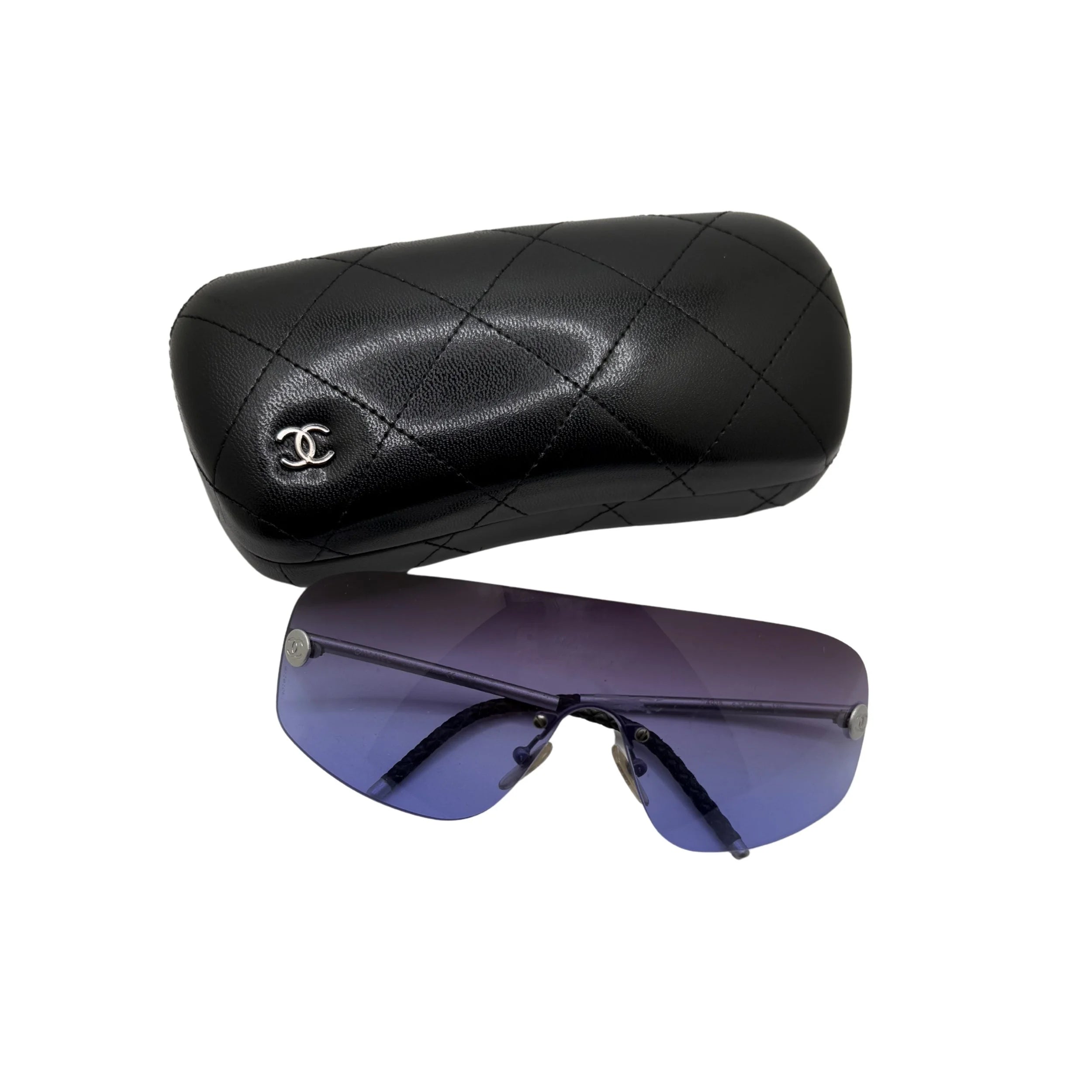 Chanel Purple Lense 2000's Sunglasses