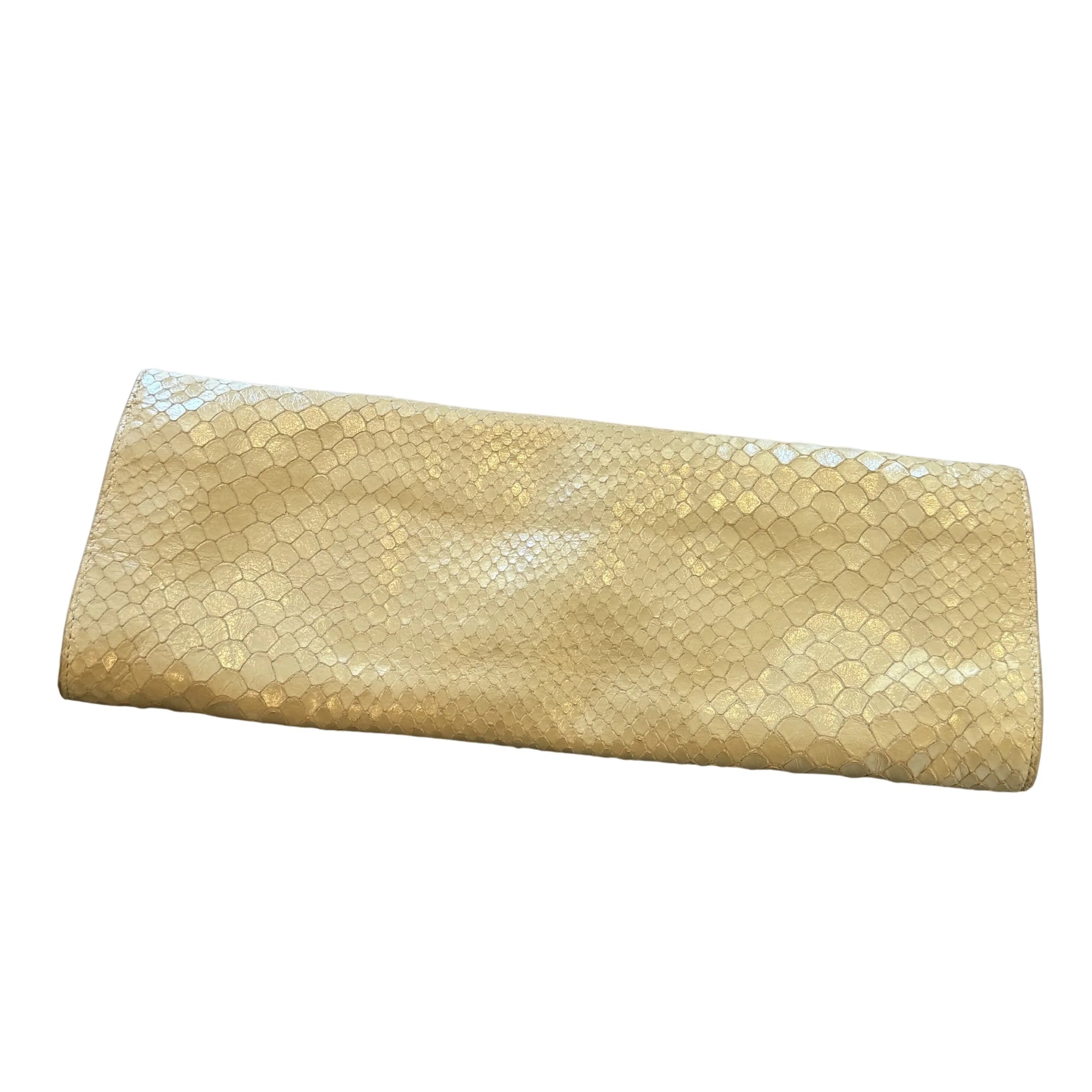 Giuseppe Zanotti Genuine Python Clutch