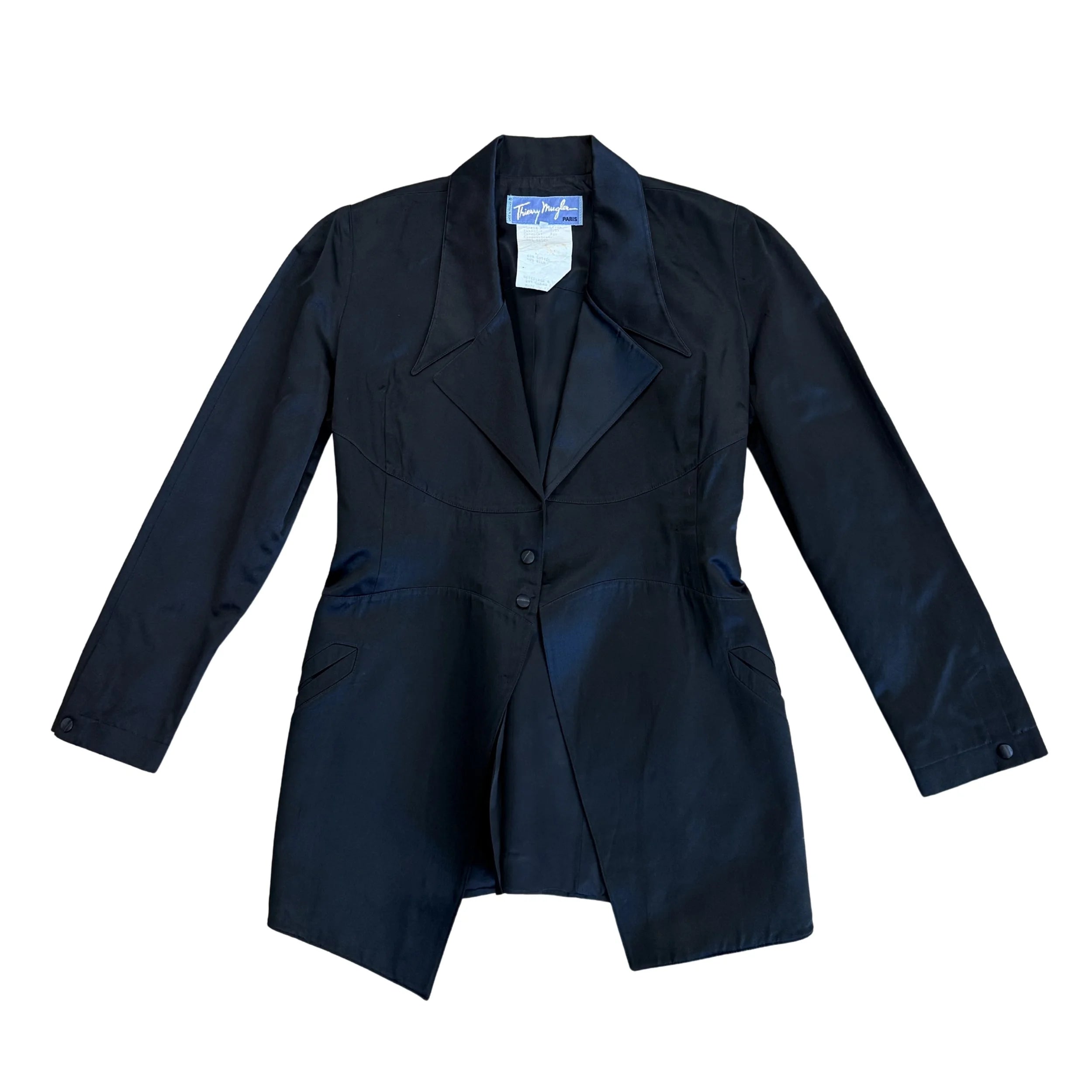 Mugler 90s Black Jacket