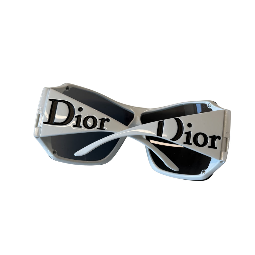 Dior 2000's White Sunglasses
