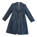 Vintage Hermes Pinstripe Trench