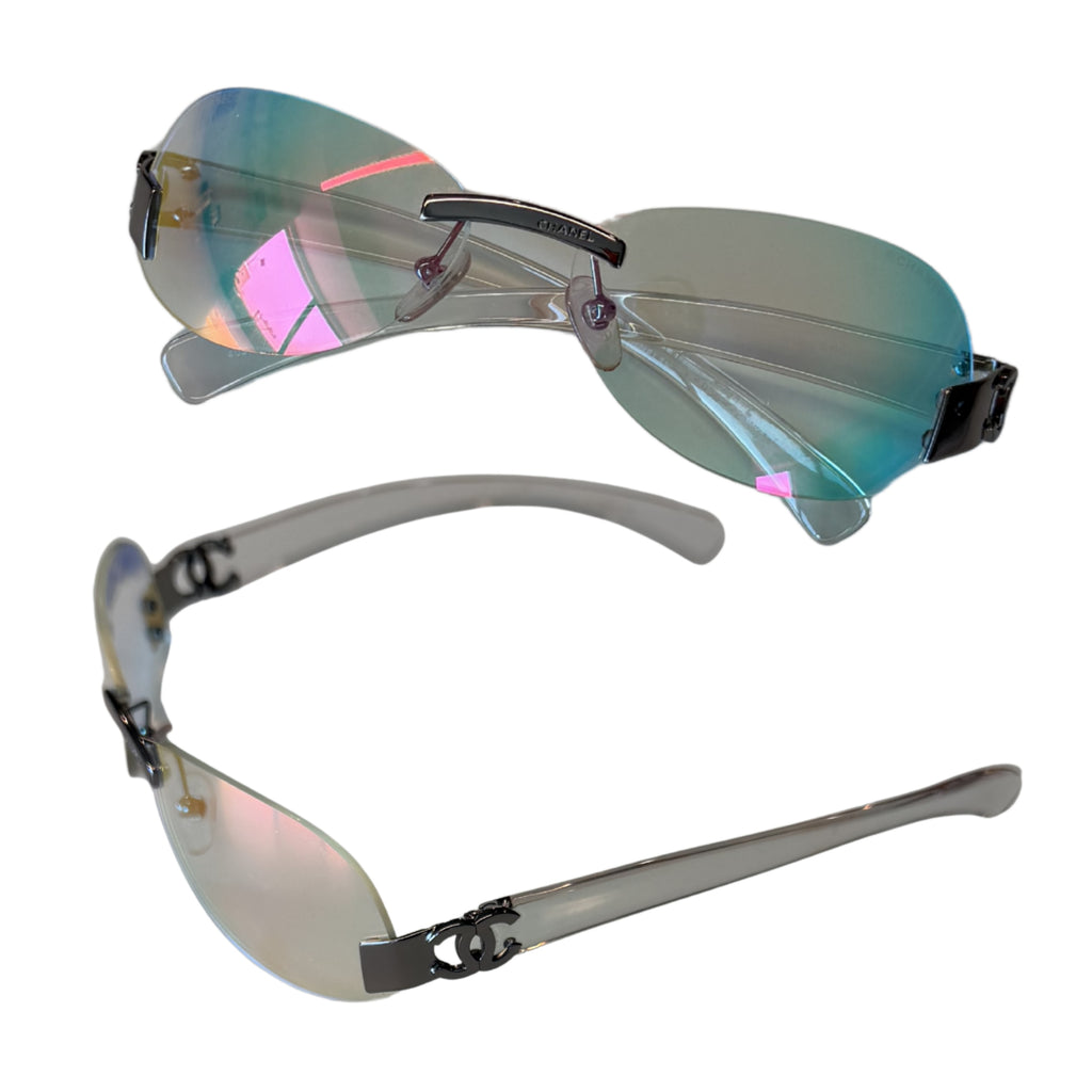 Chanel 2000's Iridescent Sunglasses
