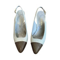 Chanel Lizard Slingback Pump