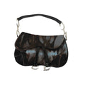 Dior Double Saddle Tie Dye Pony Hair Bag