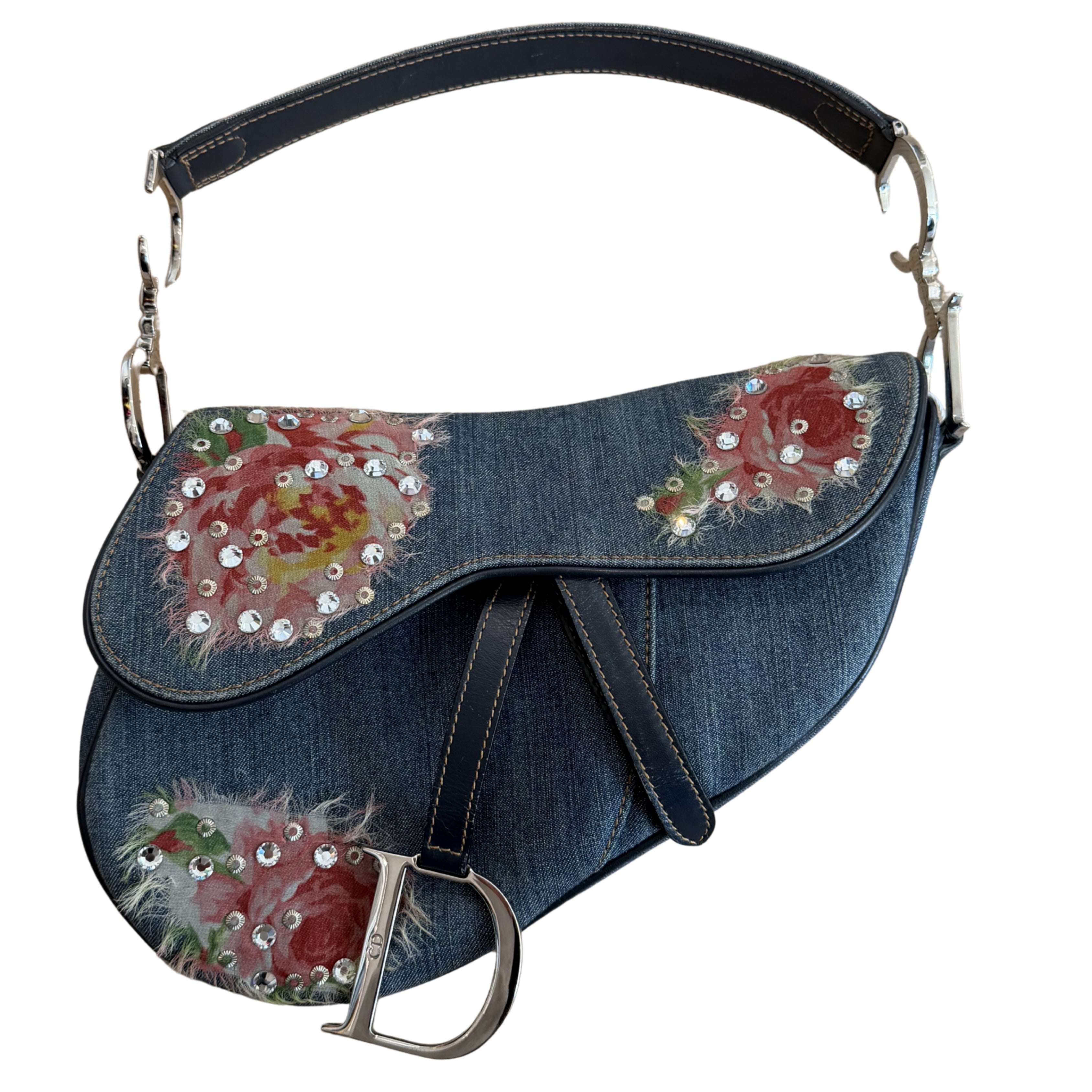 Rare Dior Denim Saddle