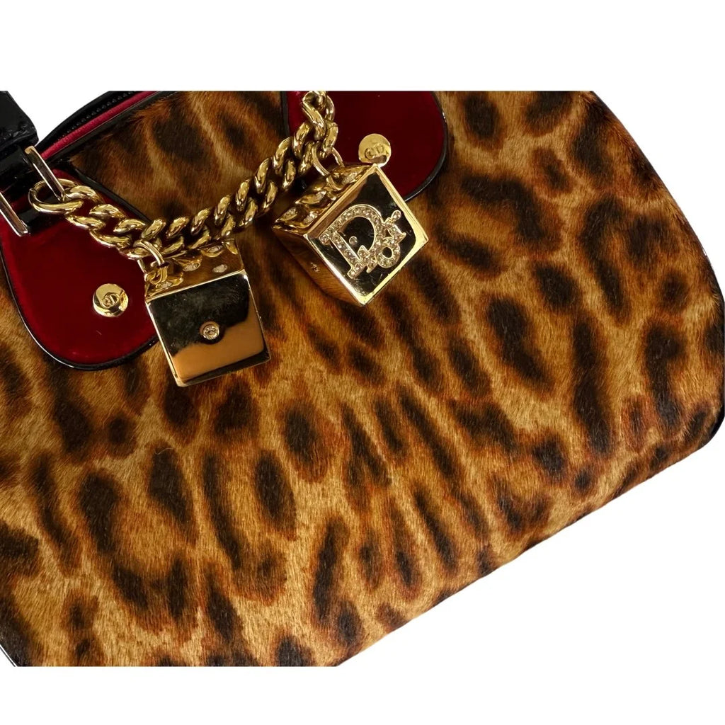 Dior Gambler Bag, Cheetah