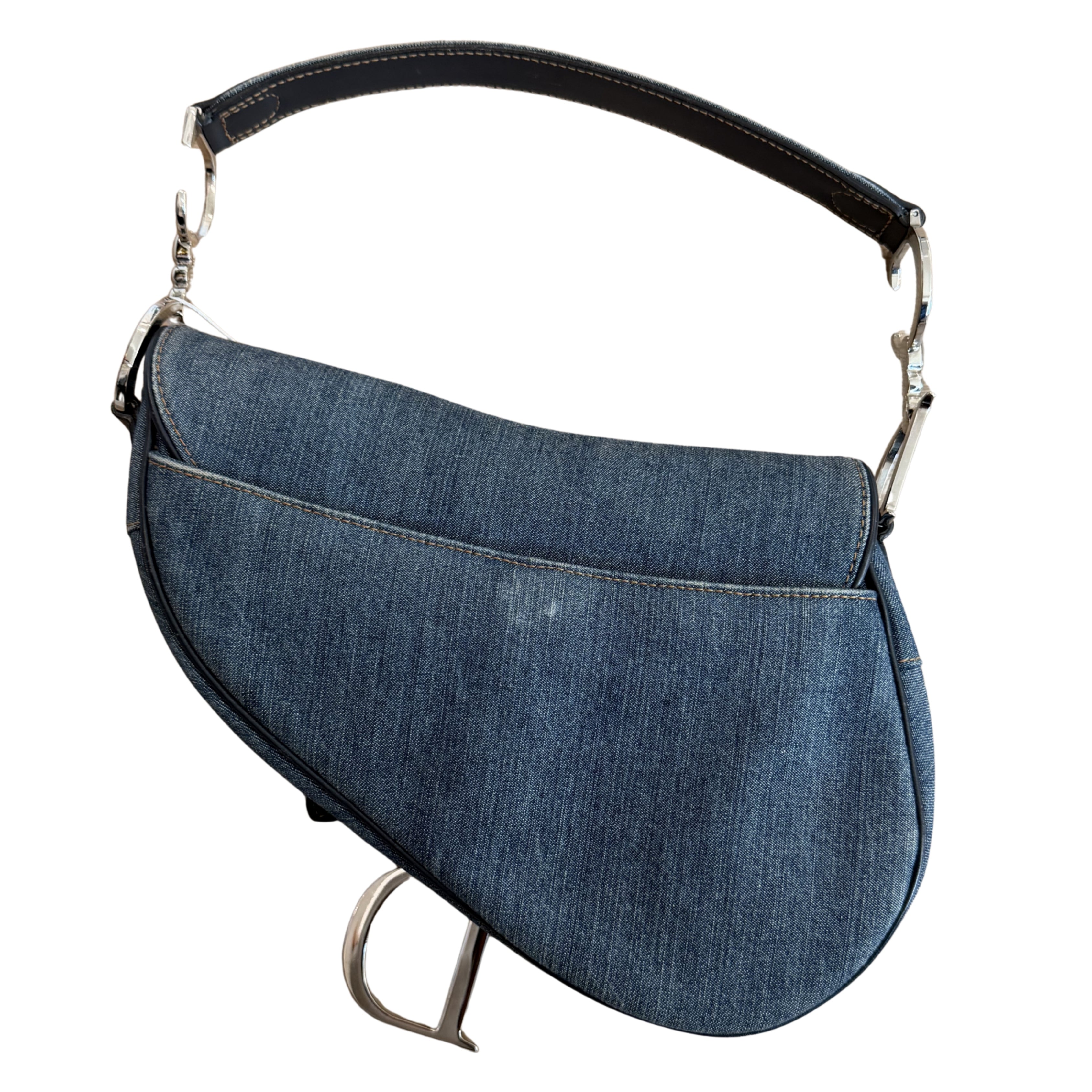 Rare Dior Denim Saddle
