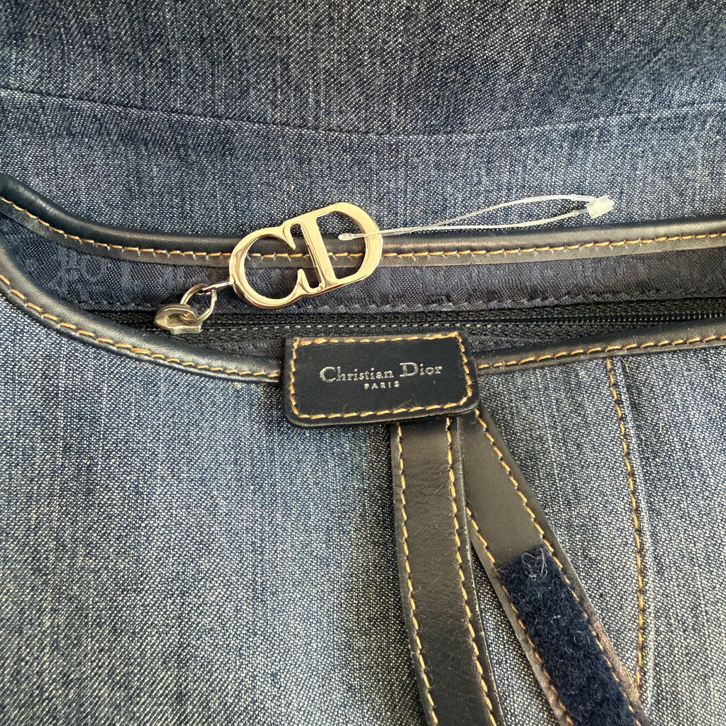 Rare Dior Denim Saddle