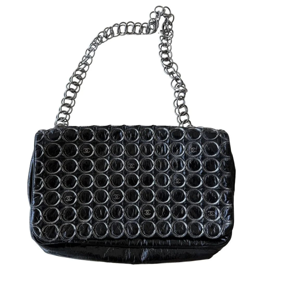 Chanel Patent CC Chain Flap Bag
