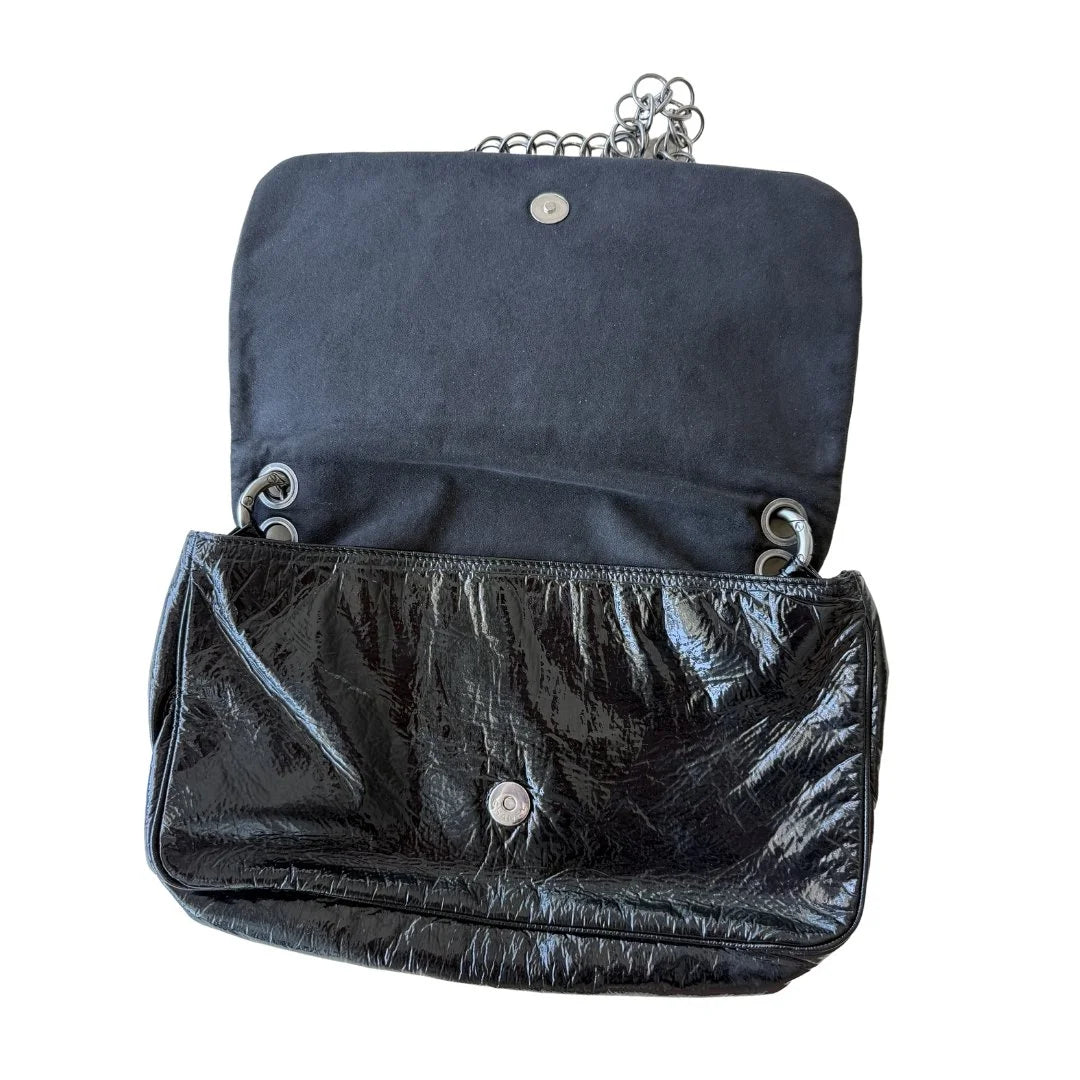 Chanel Patent CC Chain Flap Bag