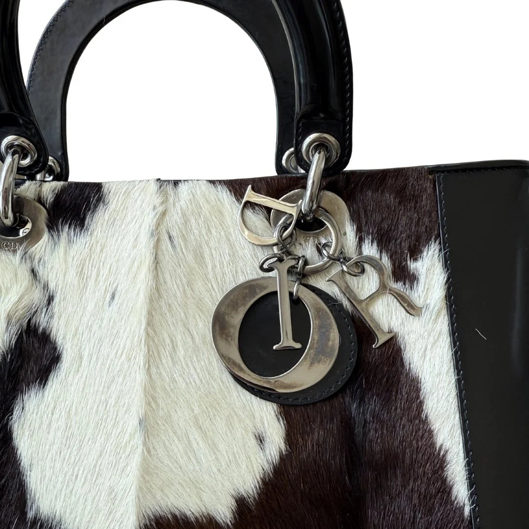 PONY HAIR LADY DIOR BAG