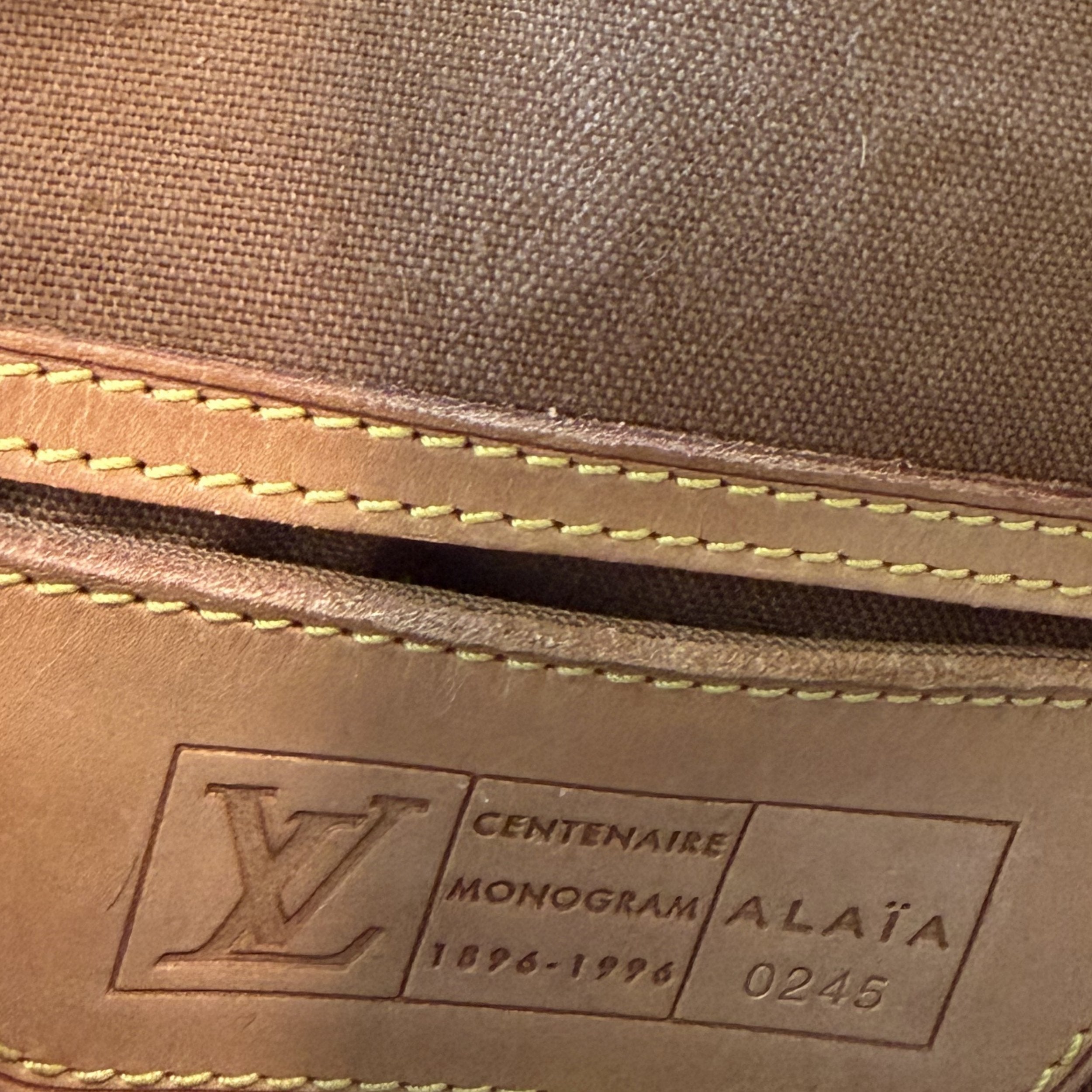Louis Vuitton x Alaia 1996 Limited Edition Bag