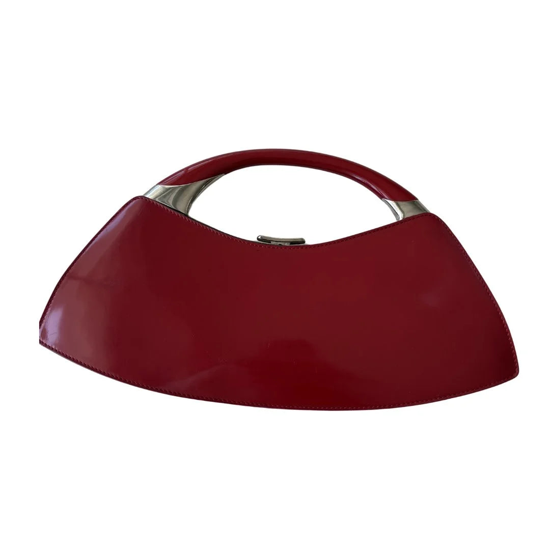 DIOR RED BONDAGE BAG