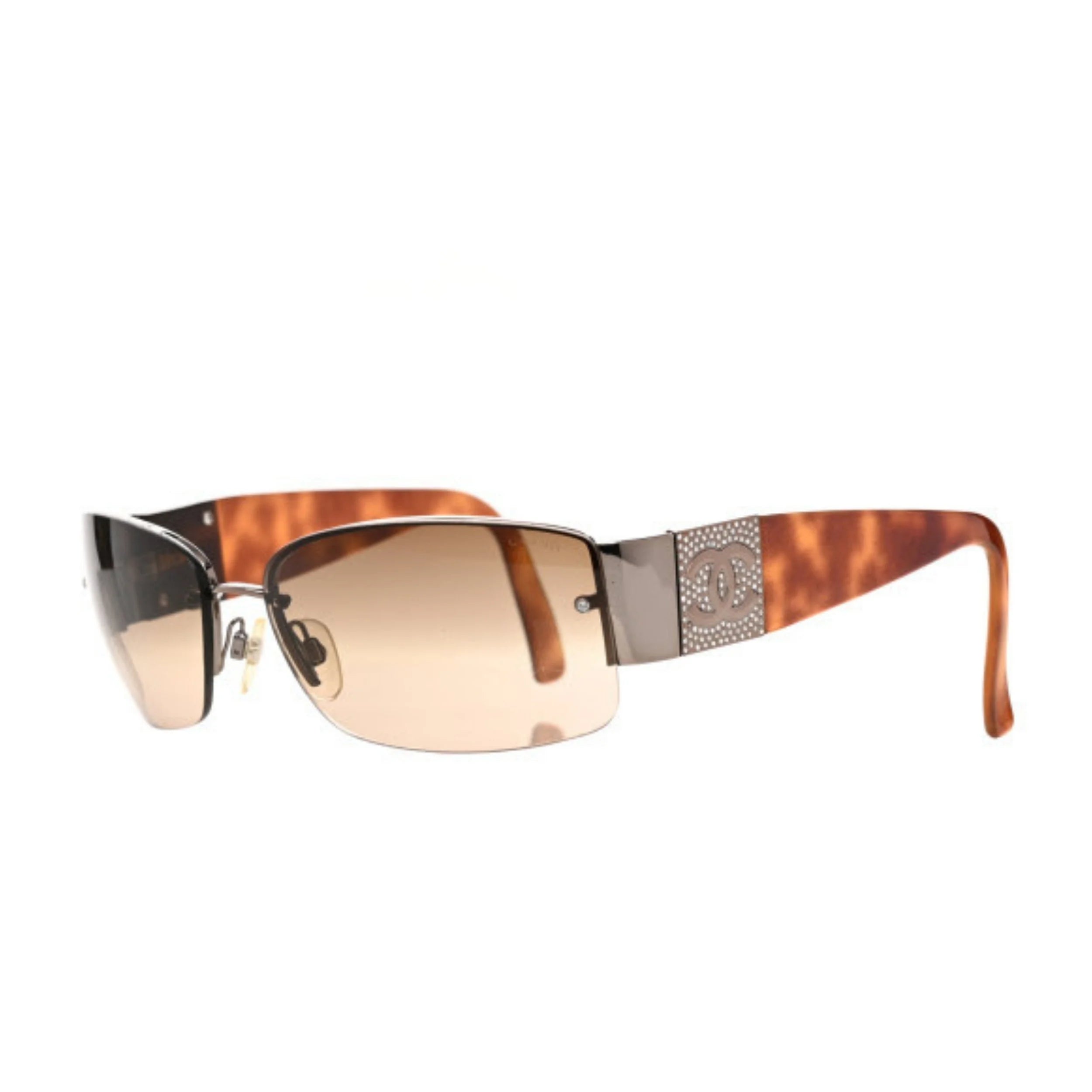 Chanel Tortoise 2000's Sunglasses