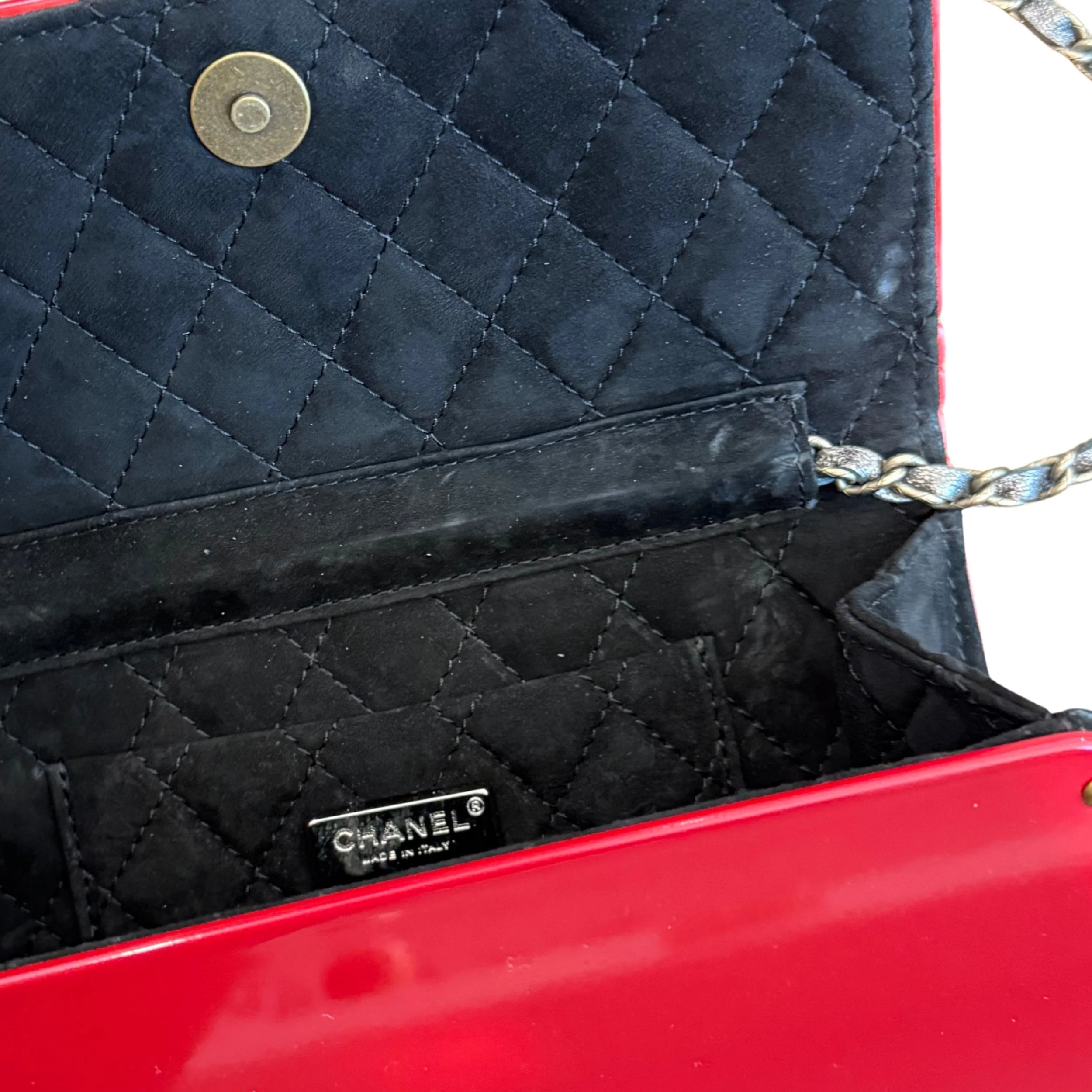 Rare Red Shell Chanel Sample Bag
