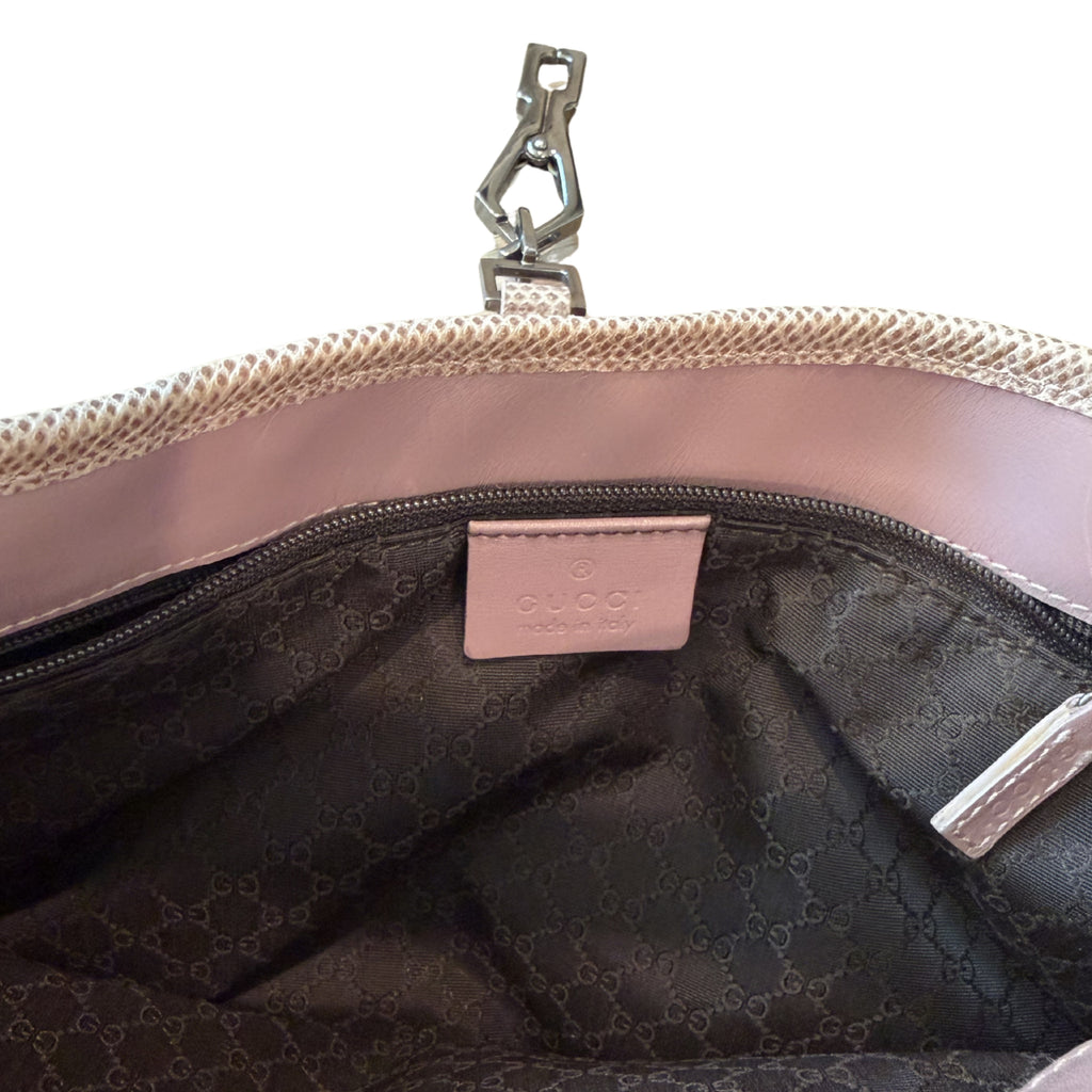 Gucci Lizard Jackie Bag