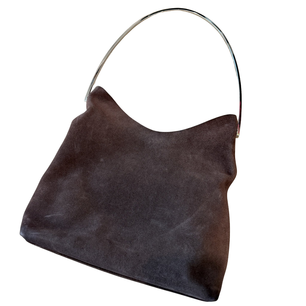 Gucci Brown Suede Bag