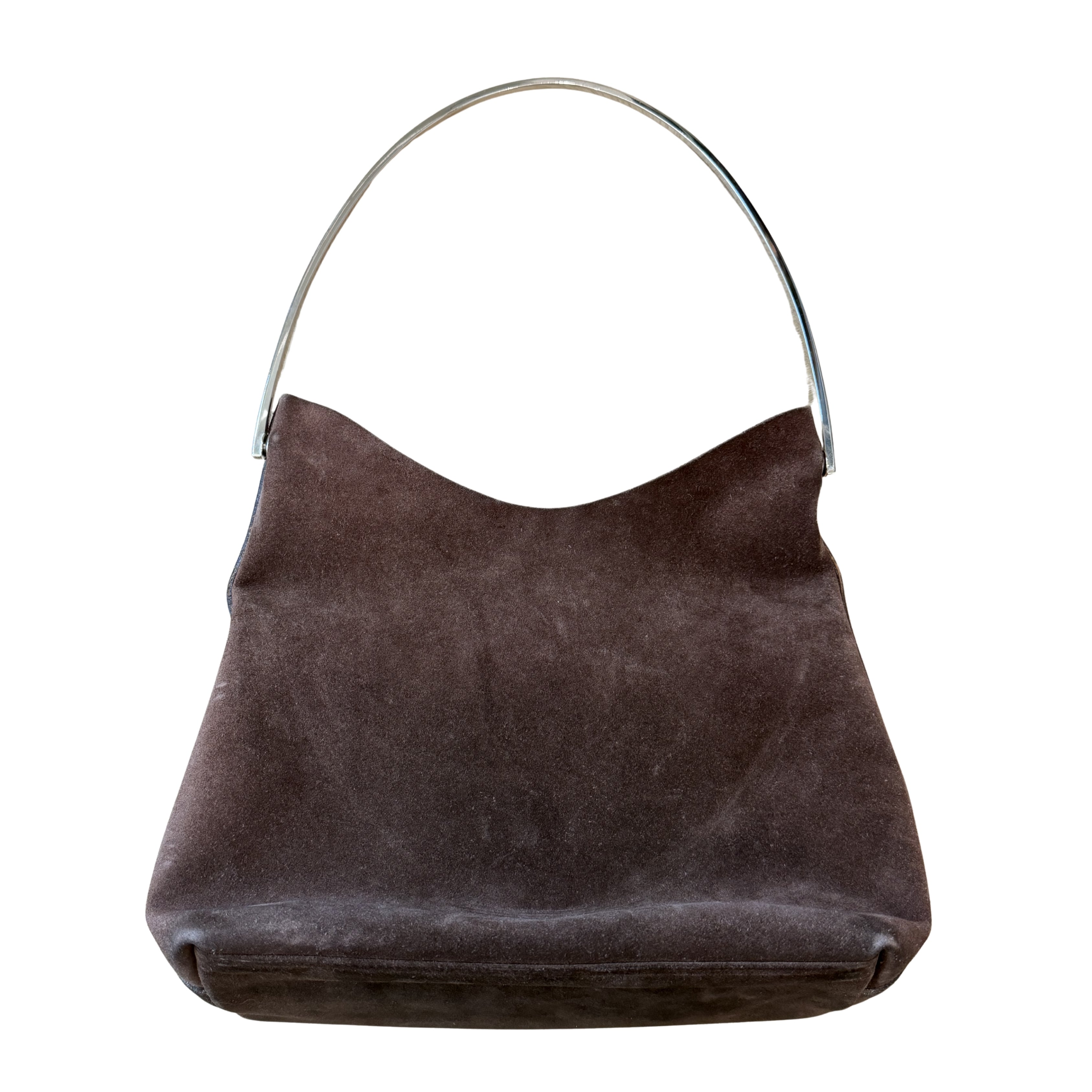 Gucci Brown Suede Bag