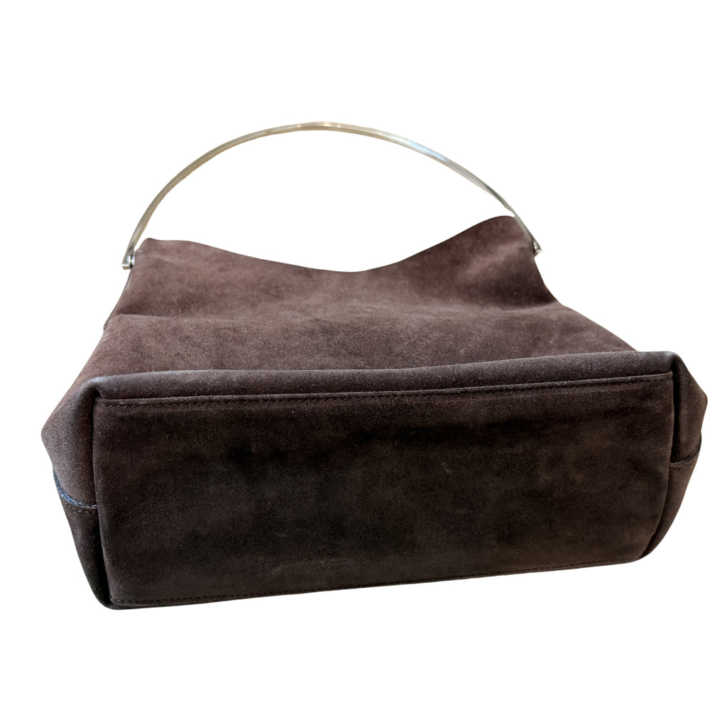 Gucci Brown Suede Bag