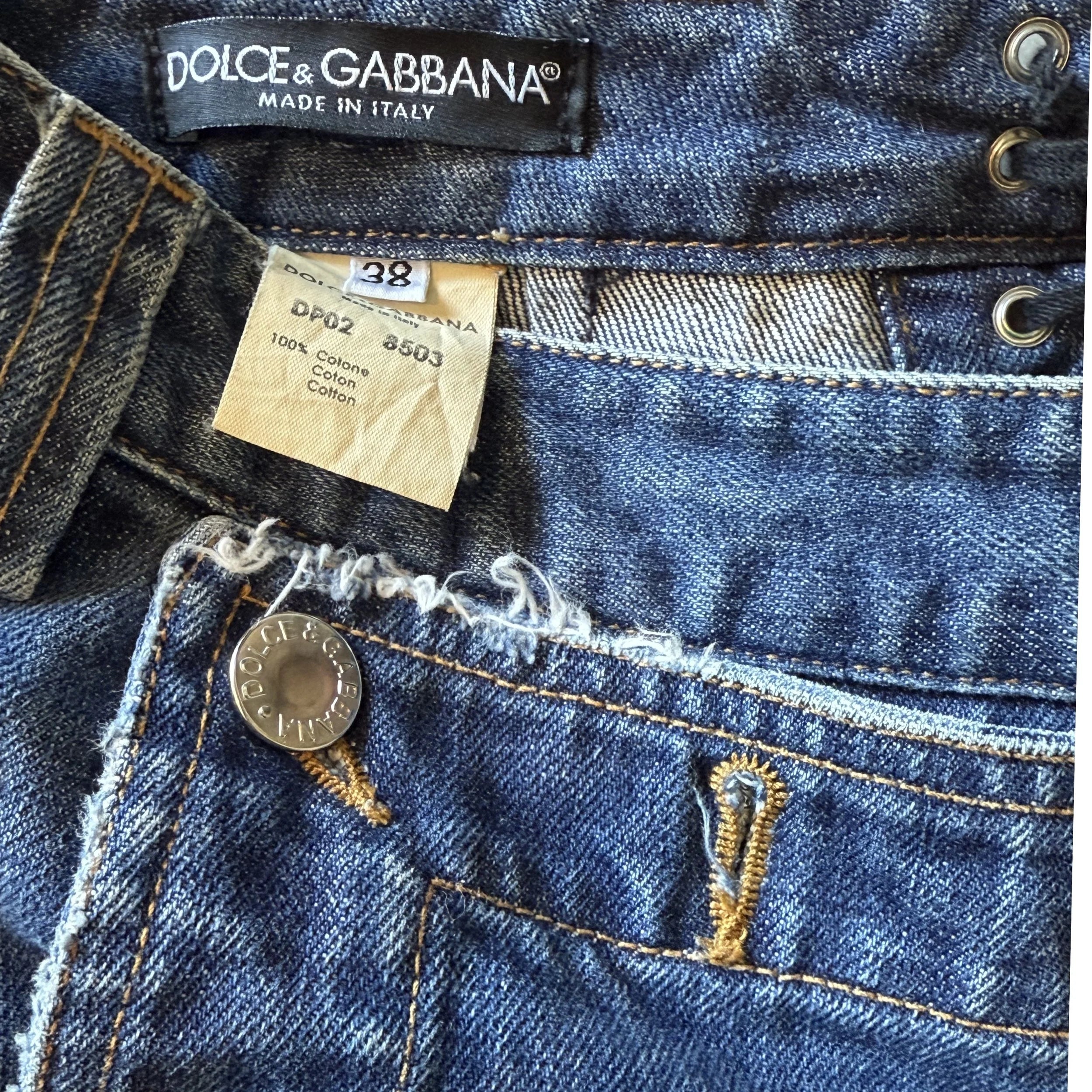 Dolce and Gabbana Sex Jeans SS2003