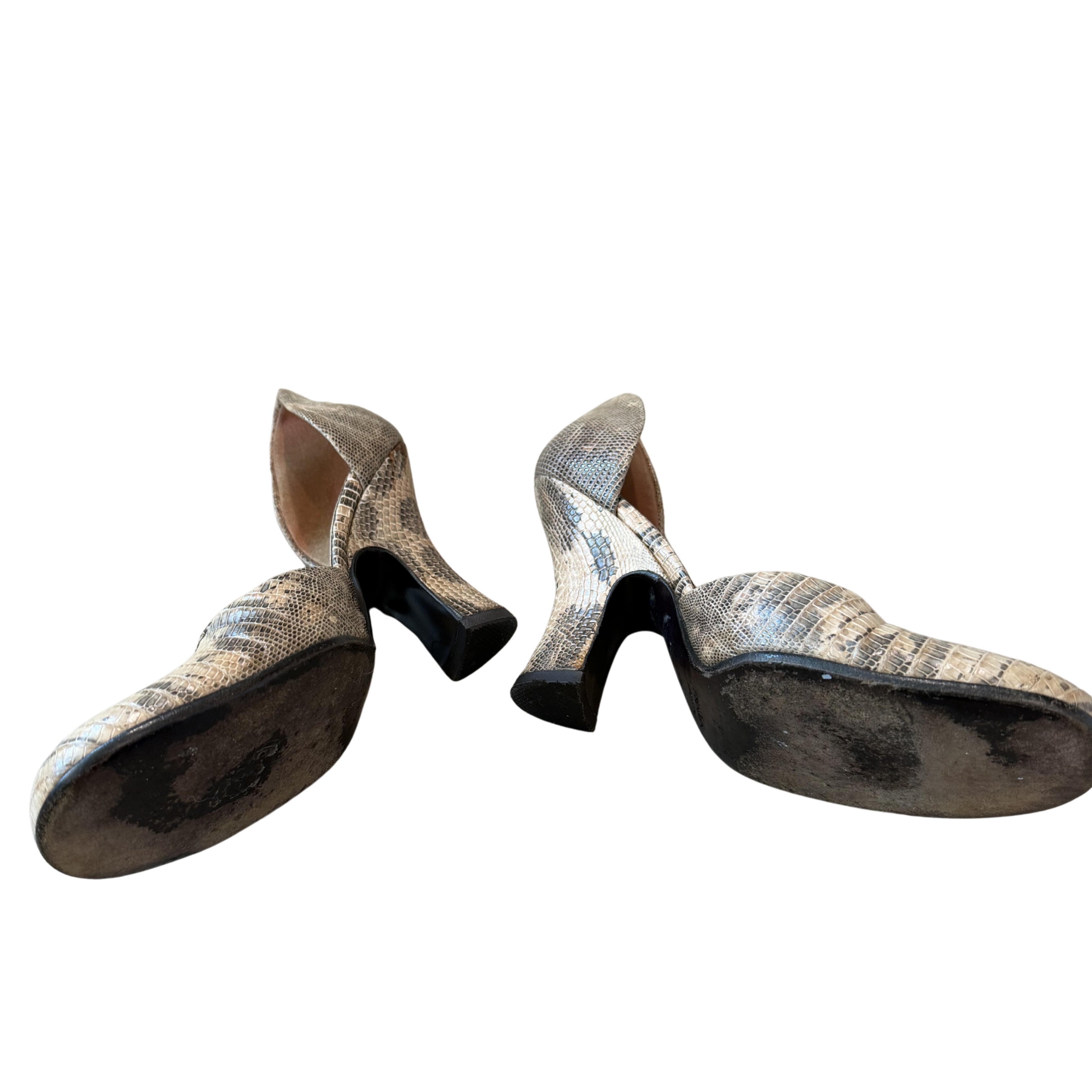 Prada Lizard Heels