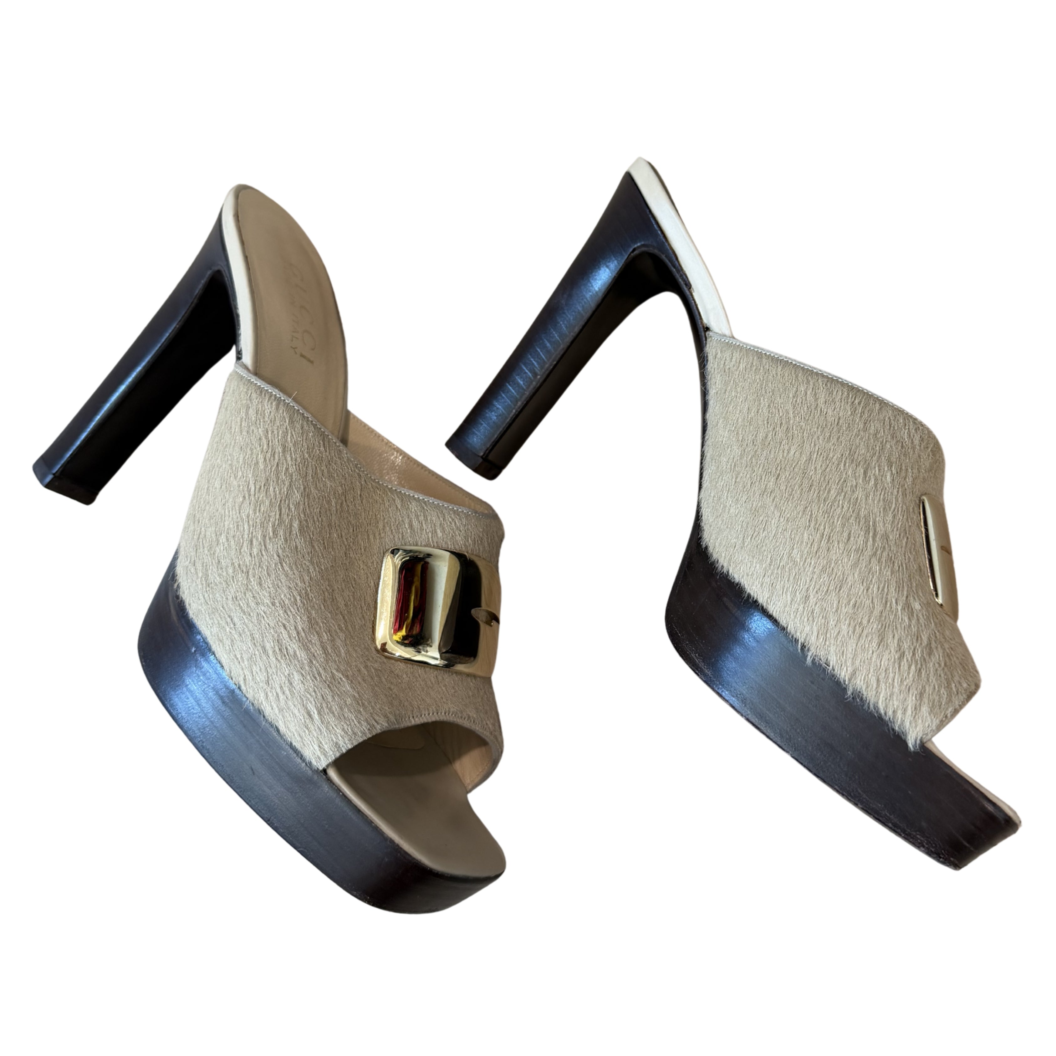 Gucci Pony Hair Heel