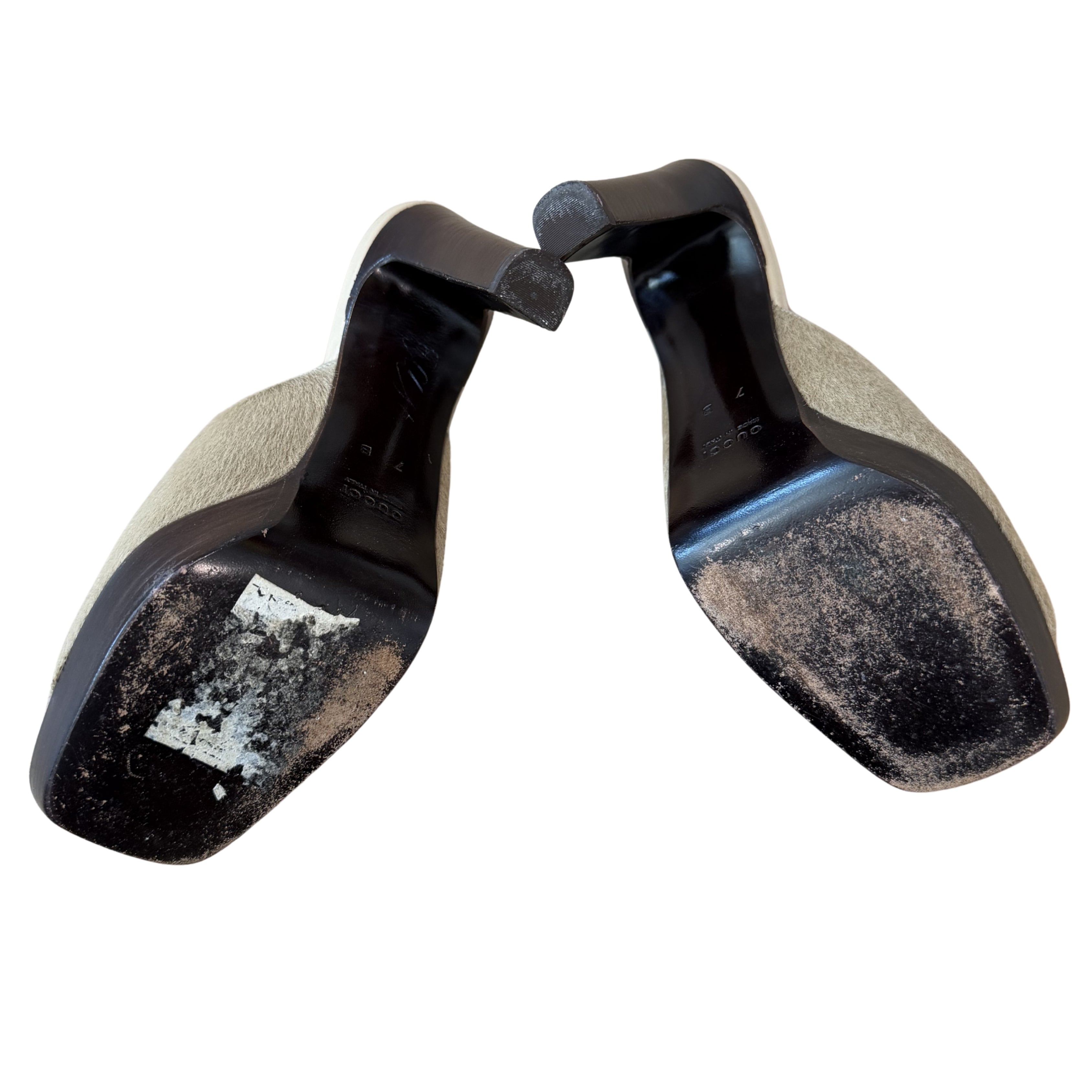 Gucci Pony Hair Heel
