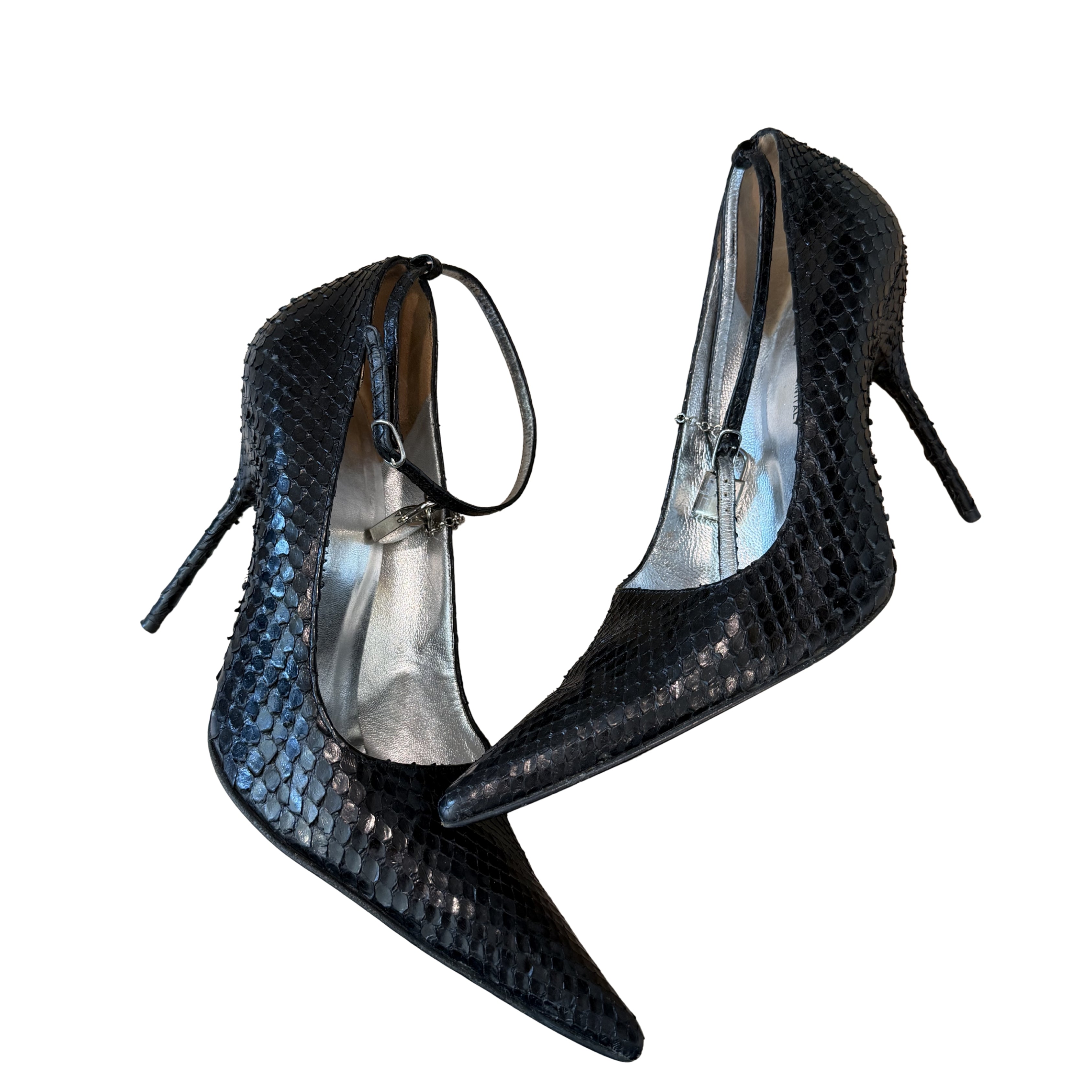 Dolce and Gabbana Python Heel