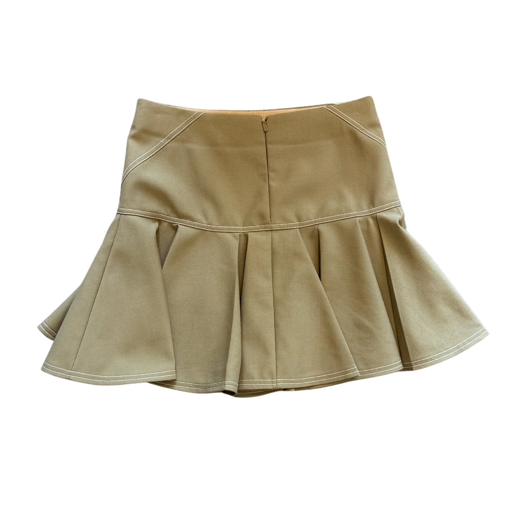 Chloe Khaki Skirt
