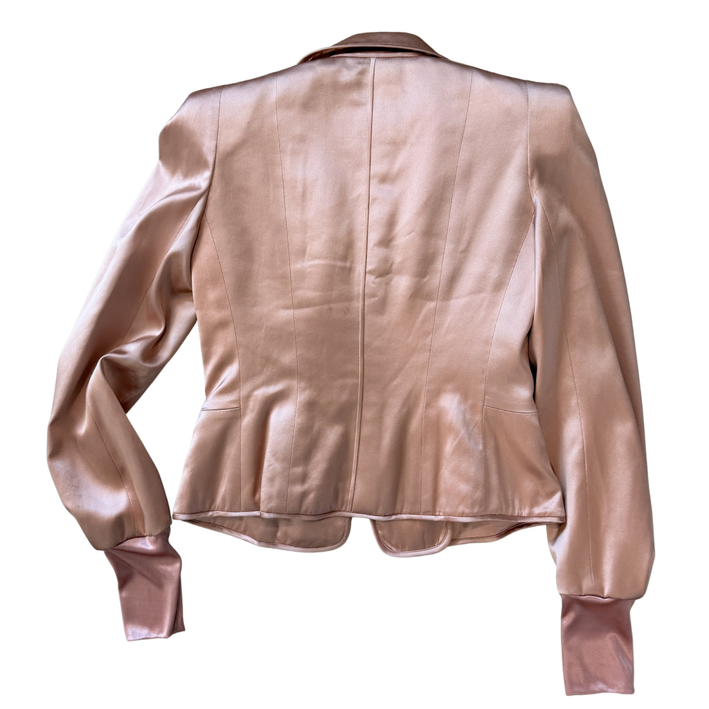 YSL 2004 by Tom Ford Pink Silk Jacket