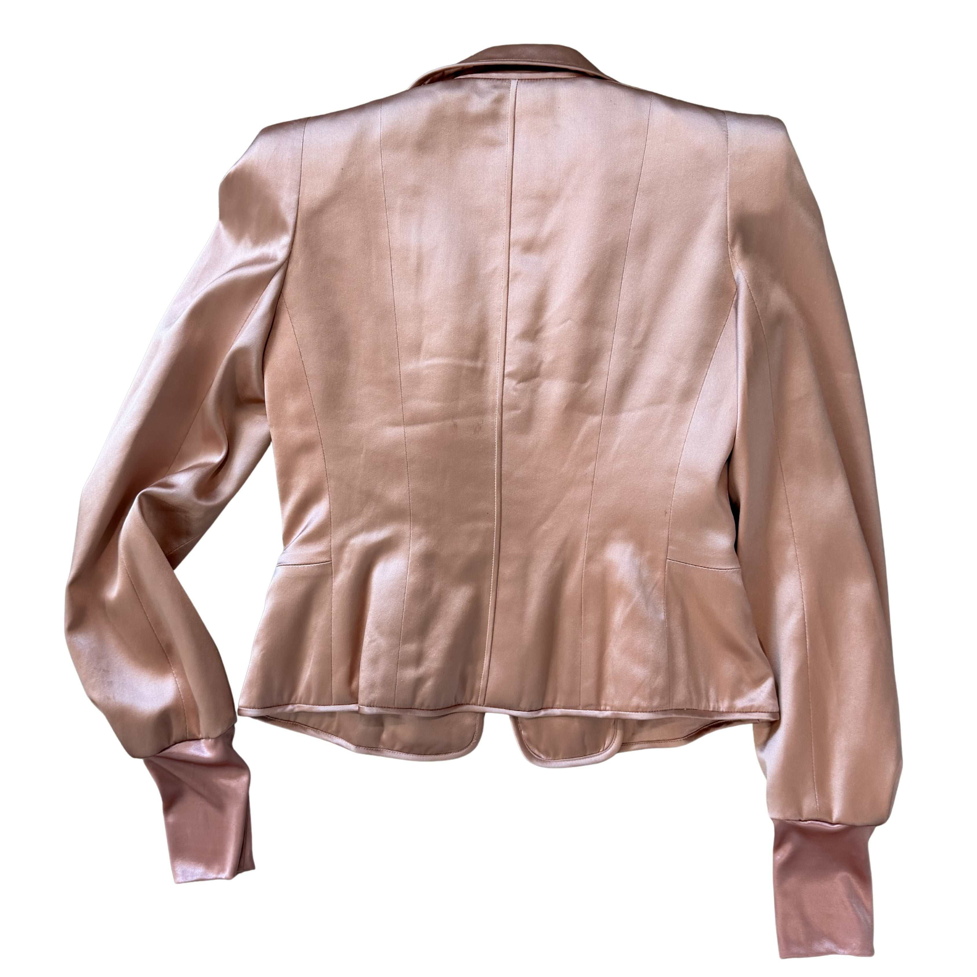 YSL 2004 by Tom Ford Pink Silk Jacket