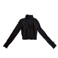John Galliano Brown Turtle Neck