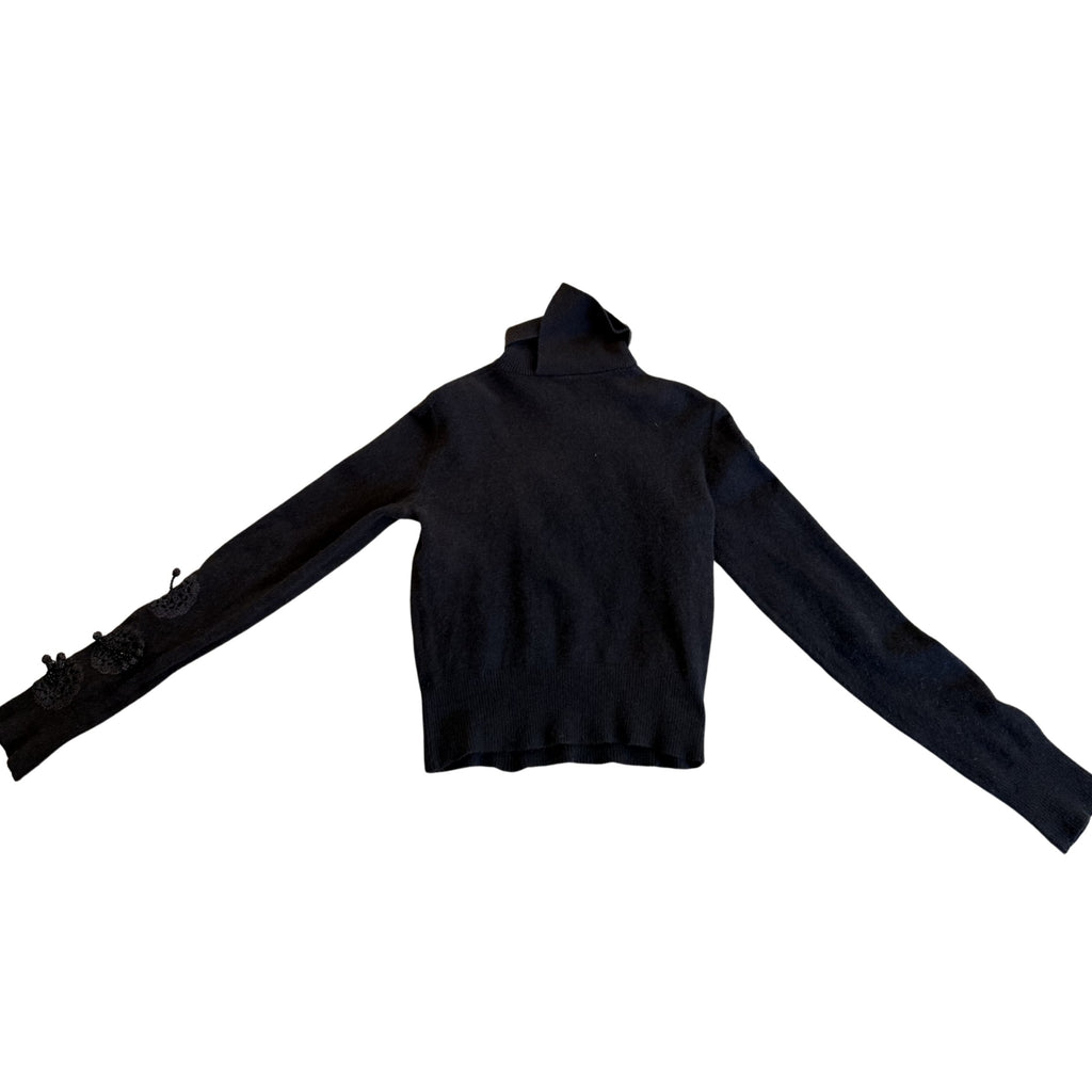 John Galliano Brown Turtle Neck