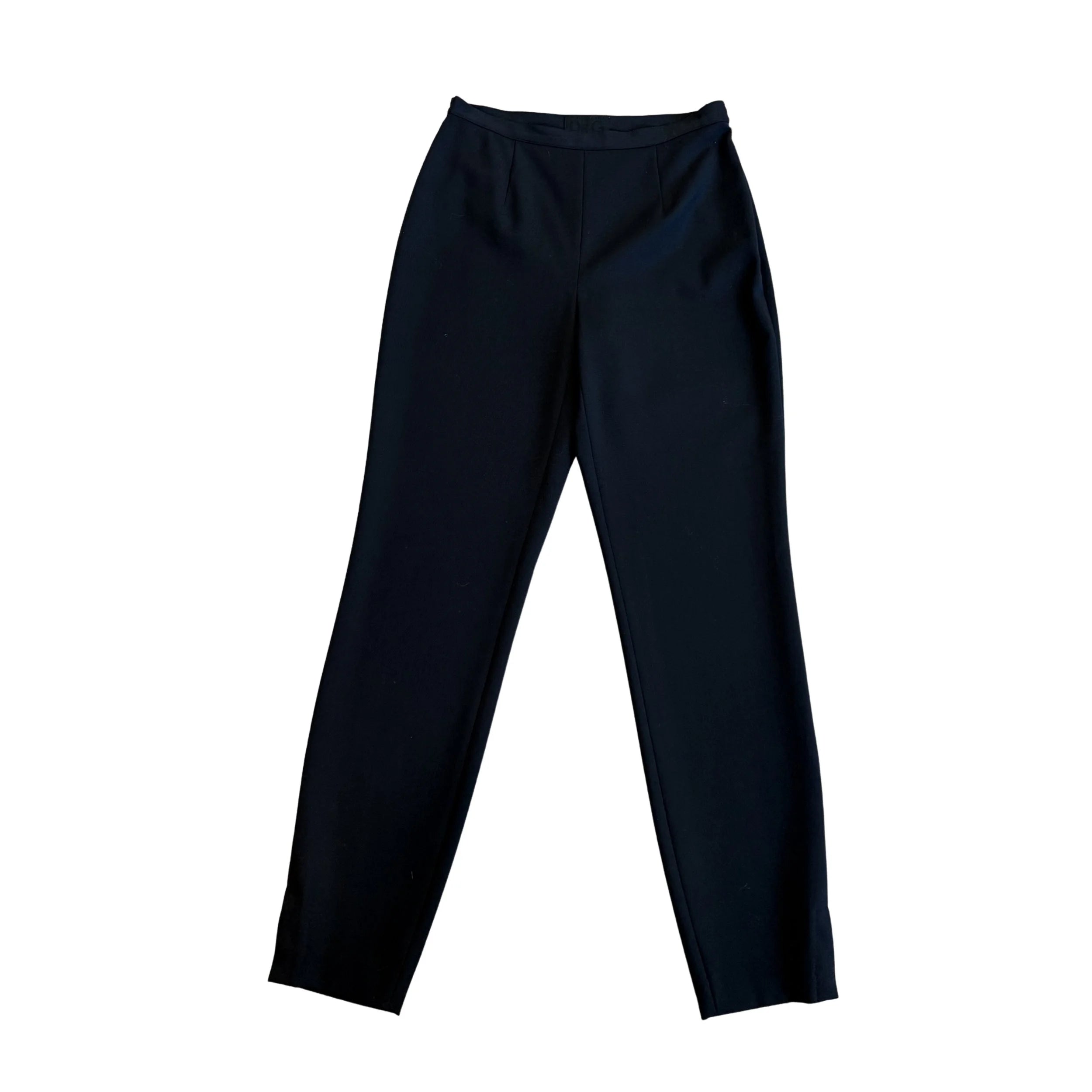 D&G Black Trousers with Snaps