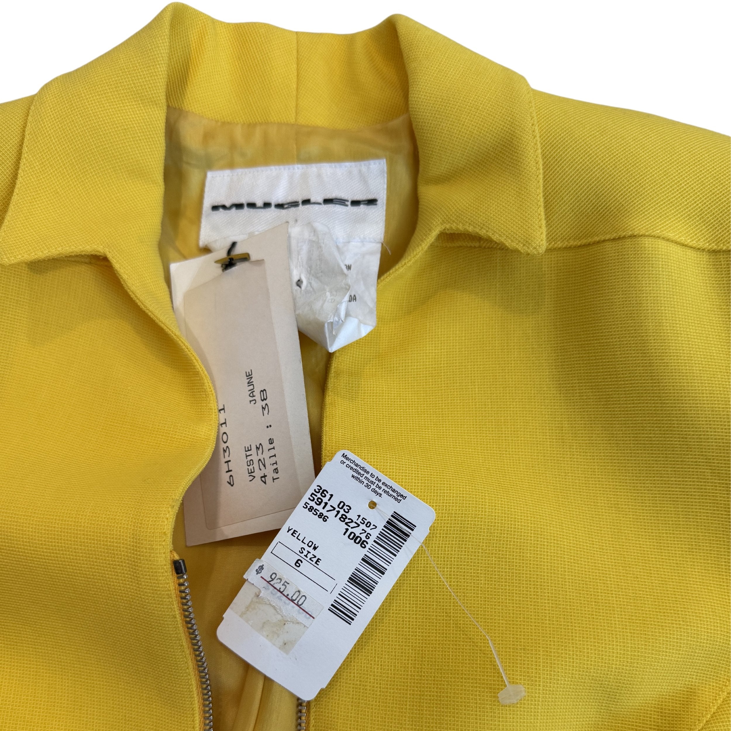 Mugler Yellow Jacket