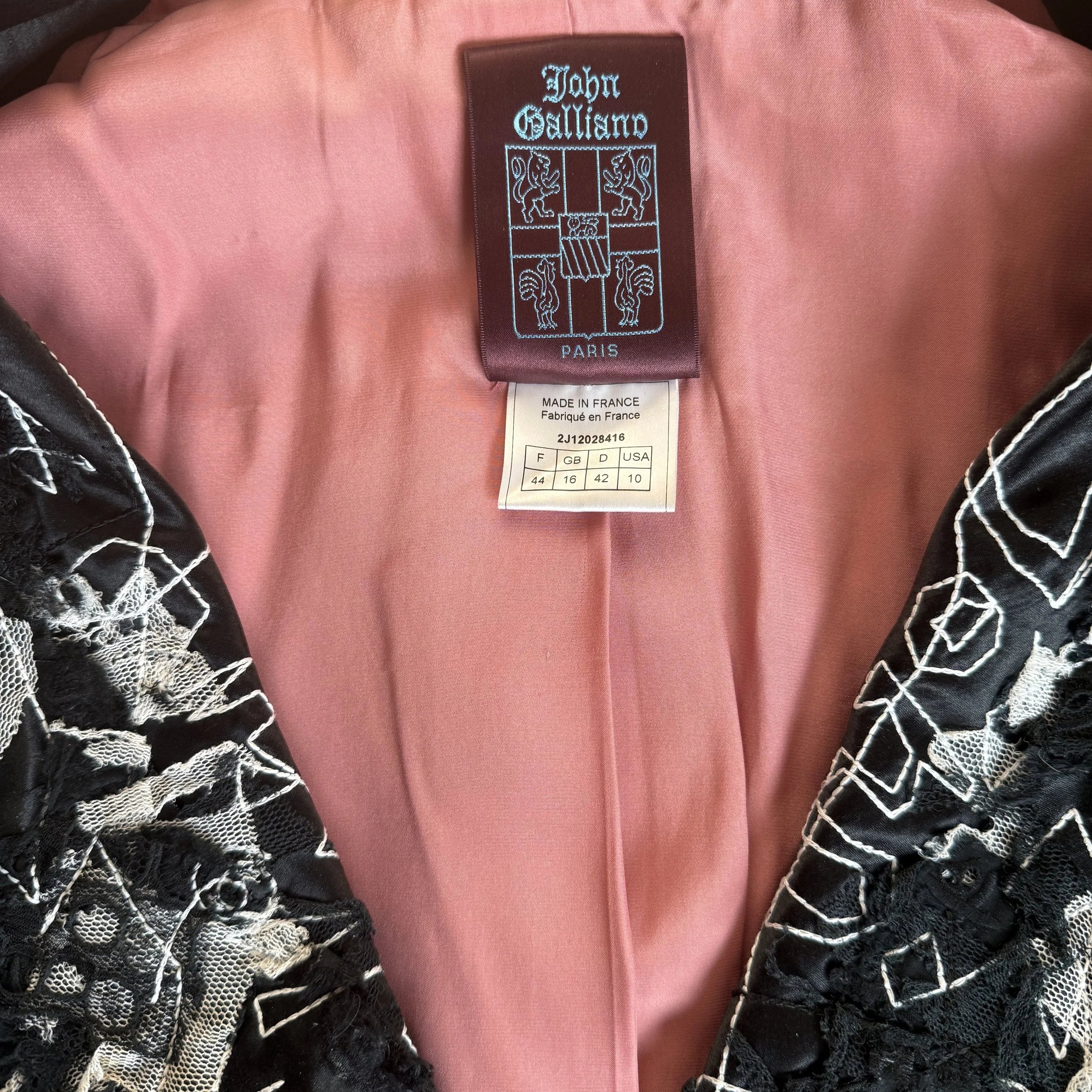 John Galliano SS2002 Evening Jacket