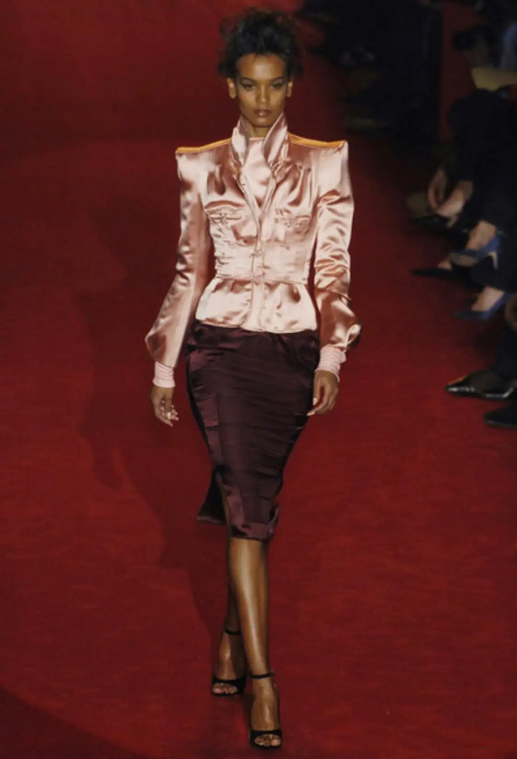YSL 2004 by Tom Ford Pink Silk Jacket