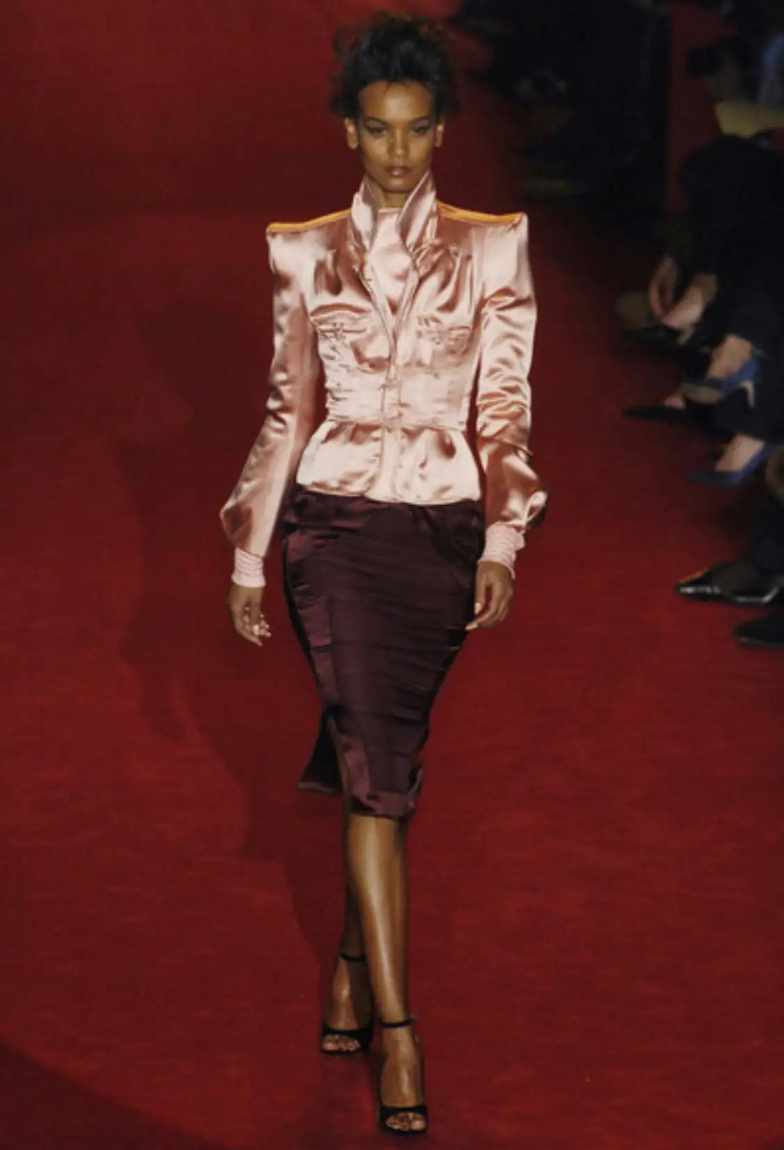 YSL 2004 by Tom Ford Pink Silk Jacket