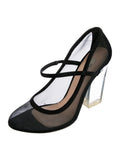 Prada Mary Jane Mesh Heel