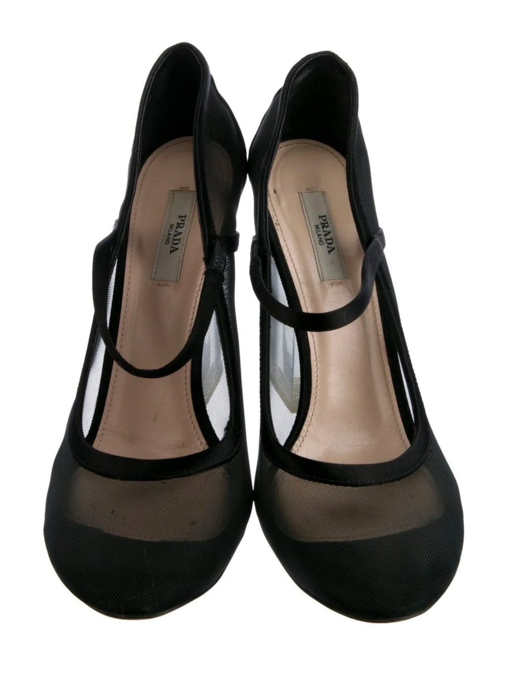 Prada Mary Jane Mesh Heel