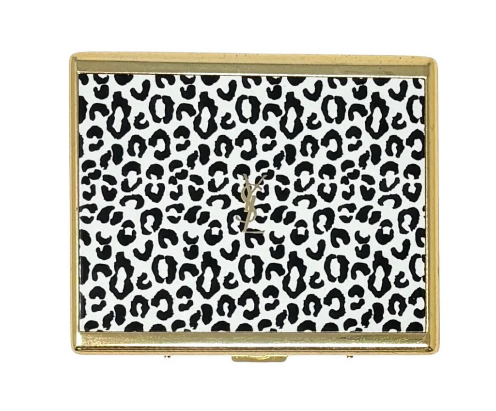 YSL CIGARETTE HOLDER, LEOPARD
