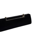 RARE Chanel Navy Satin Sample Clutch
